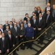 Group photo of all the researchers for NSERC at Queen's University in Kingston, Ont., on Friday Jan. 8, 2016. THE CANADIAN PRESS Images/Lars Hagberg